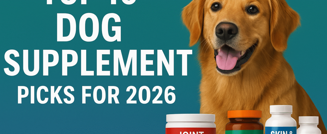 This Top 10 Dog Supplement Picks for 2026